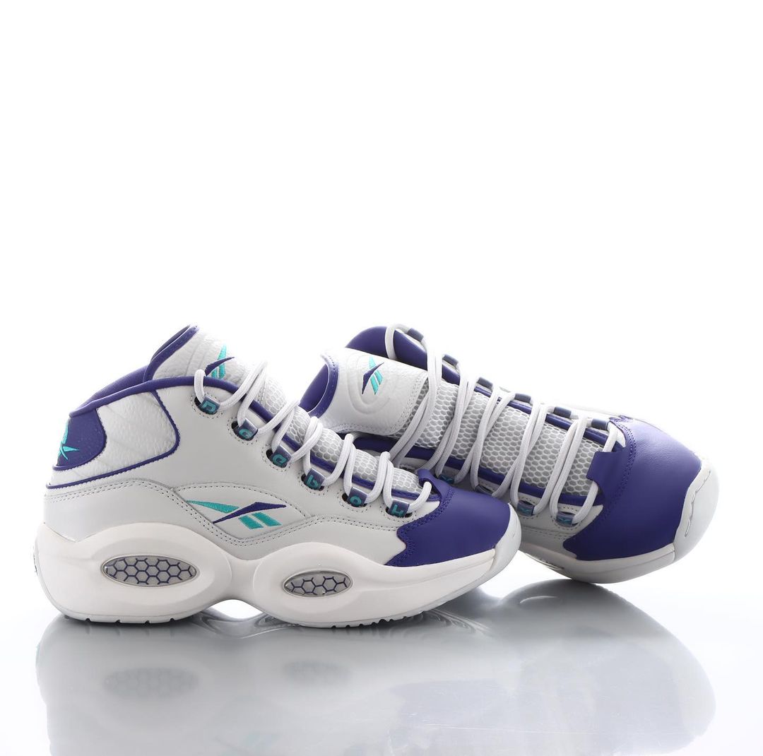 【国内 8/19 発売】REEBOK QUESTION MID “Cold Grey/Bold Purple” (リーボック クエスチョン ミッド “クールグレー/ボールドパープル”) [GW8853]