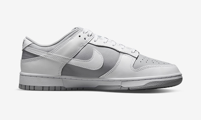 NIKE ナイキ スニーカー DJ6188-003 Dunk Low Grey and White ダンク ロー グレー アンド ホワイト スニーカー ホワイト系 グレー系 27.5cm【新古品】【未使用】