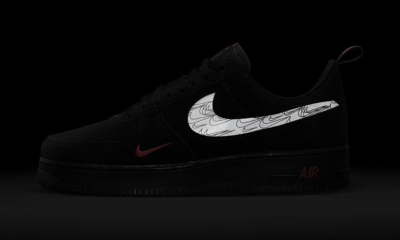 2022年 発売予定！ナイキ エア フォース 1 ロー “リフレクティブ/ブラック/オレンジ” (NIKE AIR FORCE 1 LOW “Reflective/Black/Orange”) [DZ4514-001]