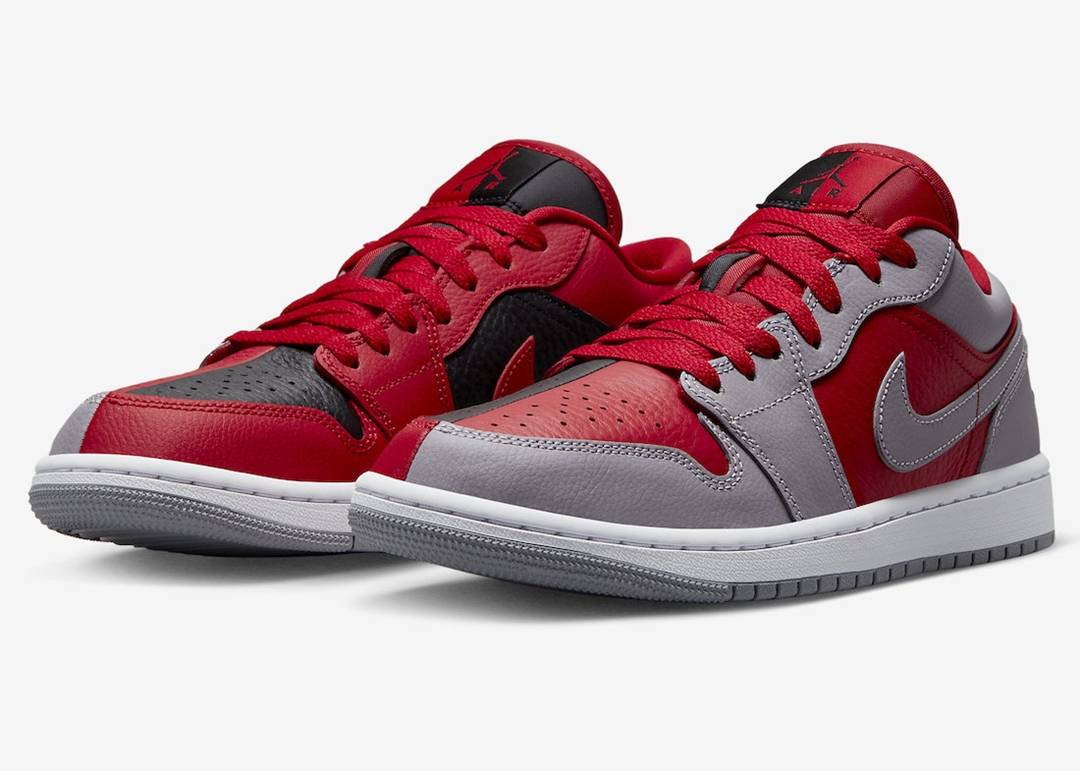 2022年 発売予定！ナイキ エア ジョーダン 1 ロー SE “スプリット/ジムレッド/セメントグレー” (NIKE AIR JORDAN 1 LOW SE “Split/Gym Red/Cement Grey”) [DR0502-600]