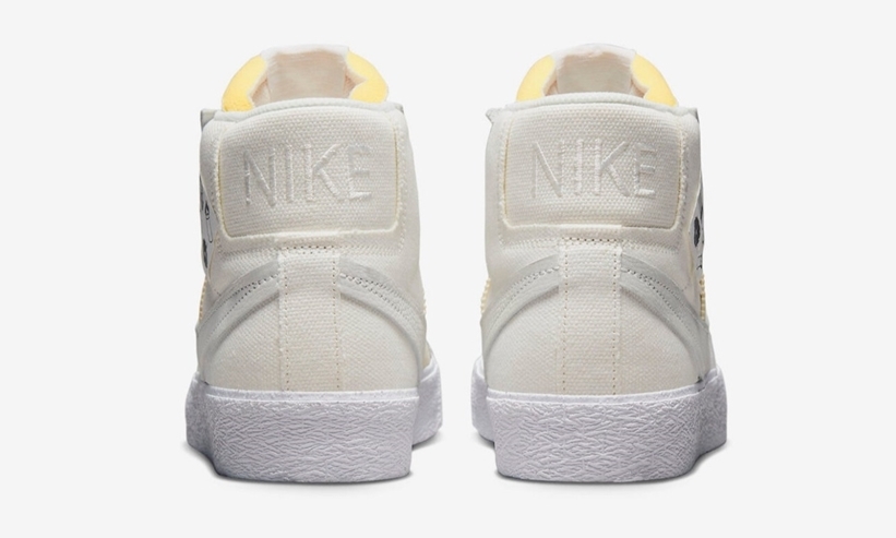 2022年 発売予定！ナイキ SB ブレーザー ミッド “ワーニングラベル/サミットホワイト” (NIKE SB BLAZER MID “Warning Label/Summit White”) [DZ7587-110]