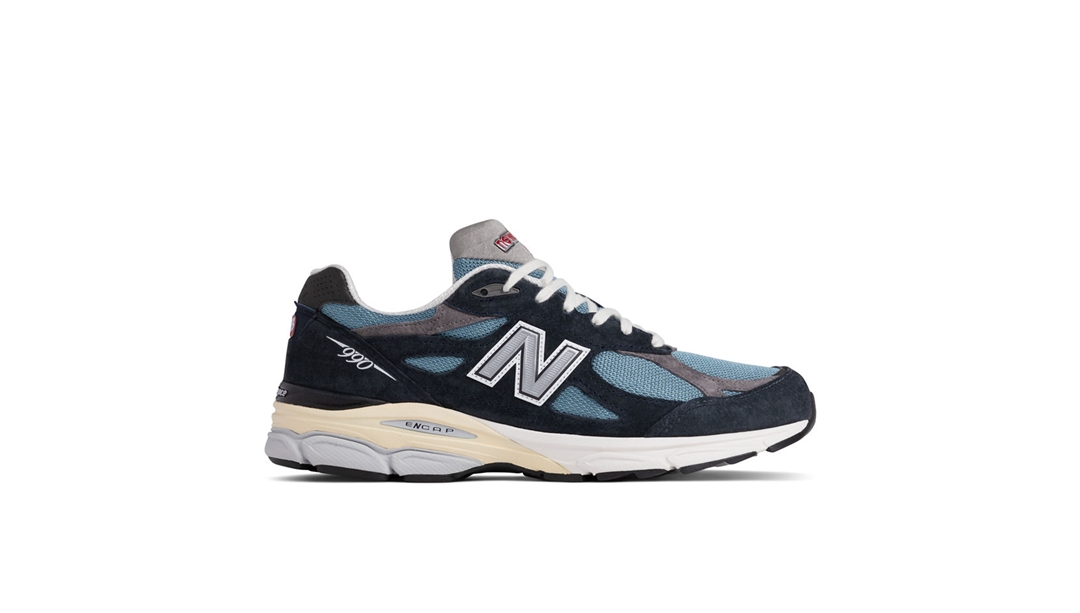 【国内 8/25 発売】New Balance M990v3 TE3 “Navy/Spring Tide” Made in USA (ニューバランス メイドインUSA)