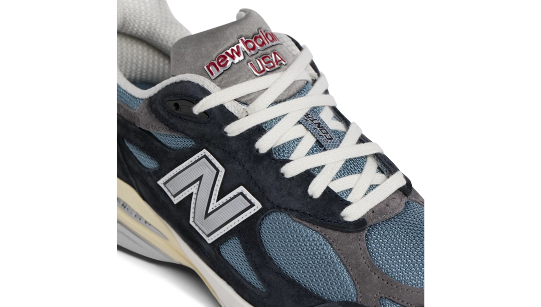 【国内 8/25 発売】New Balance M990v3 TE3 “Navy/Spring Tide” Made in USA (ニューバランス メイドインUSA)