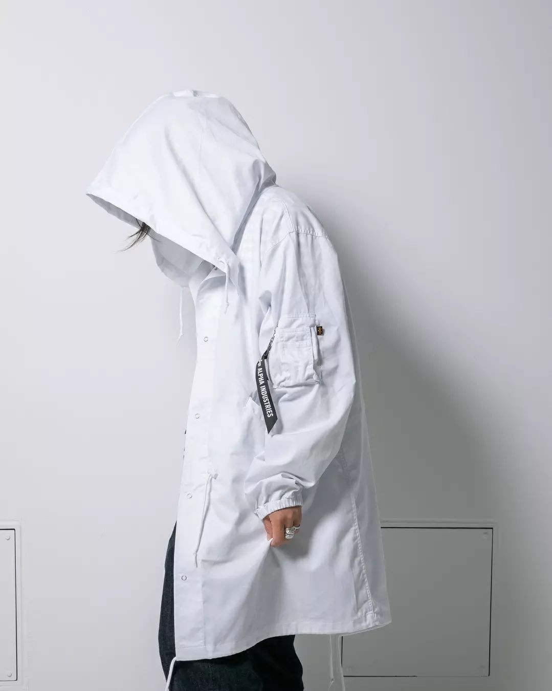 【8/19 発売】CDG × ALPHA INDUSTRIES “Fishtail Parka/White” (シーディージー COMME des GARCONS コム デ ギャルソン アルファ インダストリーズ)