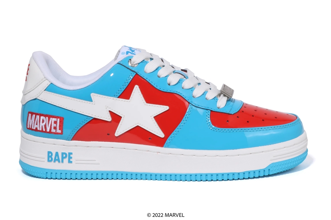 MARVEL × BAPE STA Low "Iron Man" 26.0cm