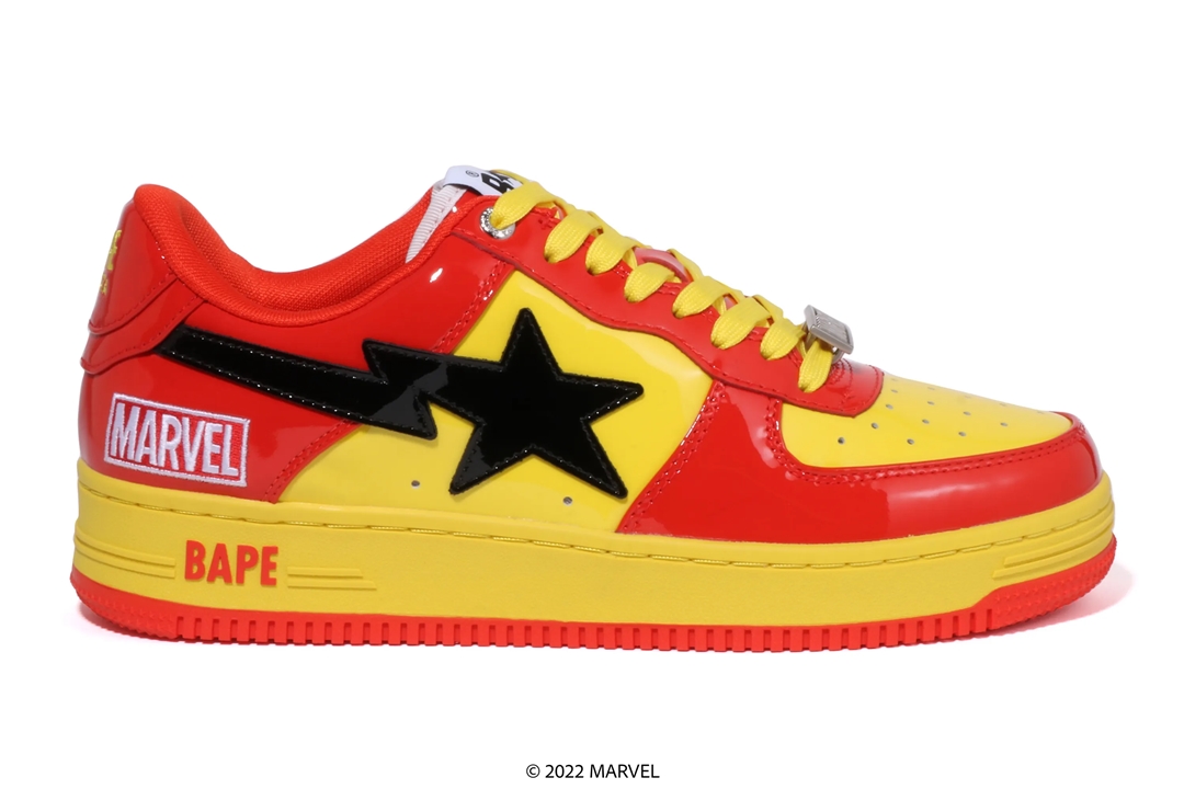 【国内 9/4、11/25、12/11 発売】A BATHING APE BAPE STA × MARVEL (ア ベイシング エイプ ベイプスタ マーベル)