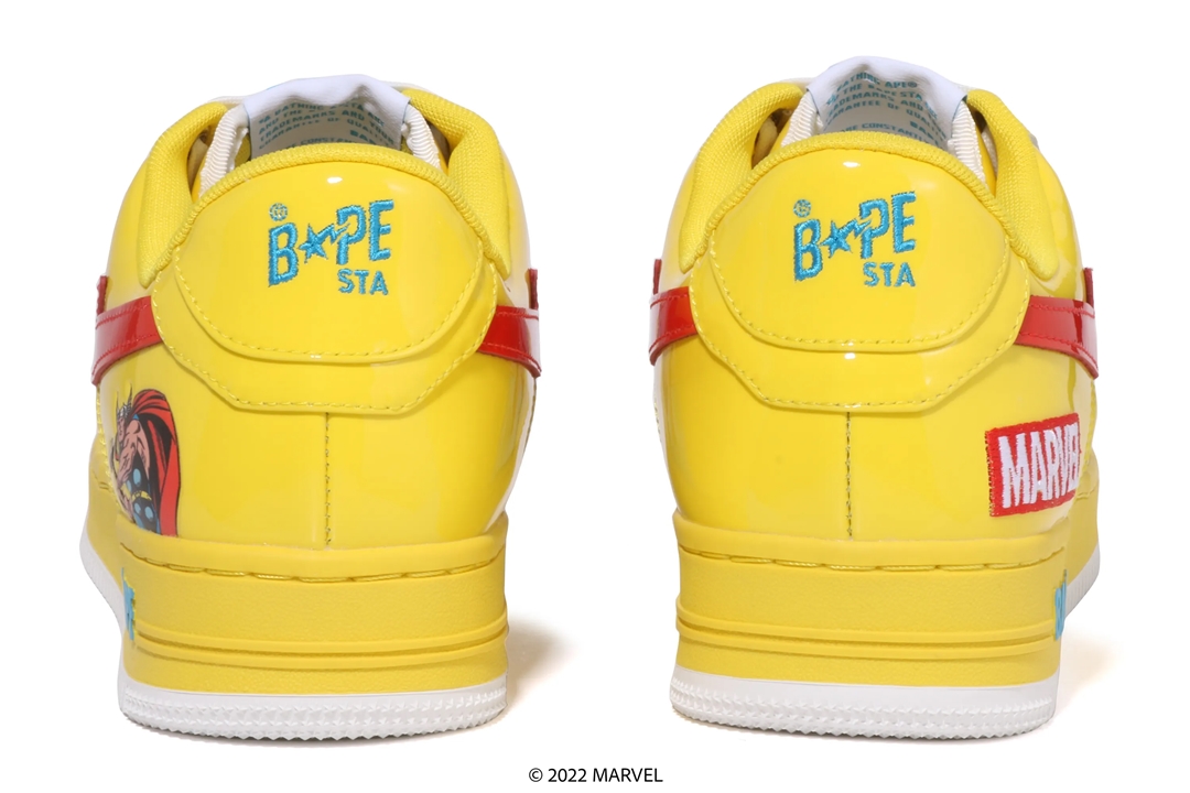 【国内 9/4、11/25、12/11 発売】A BATHING APE BAPE STA × MARVEL (ア ベイシング エイプ ベイプスタ マーベル)