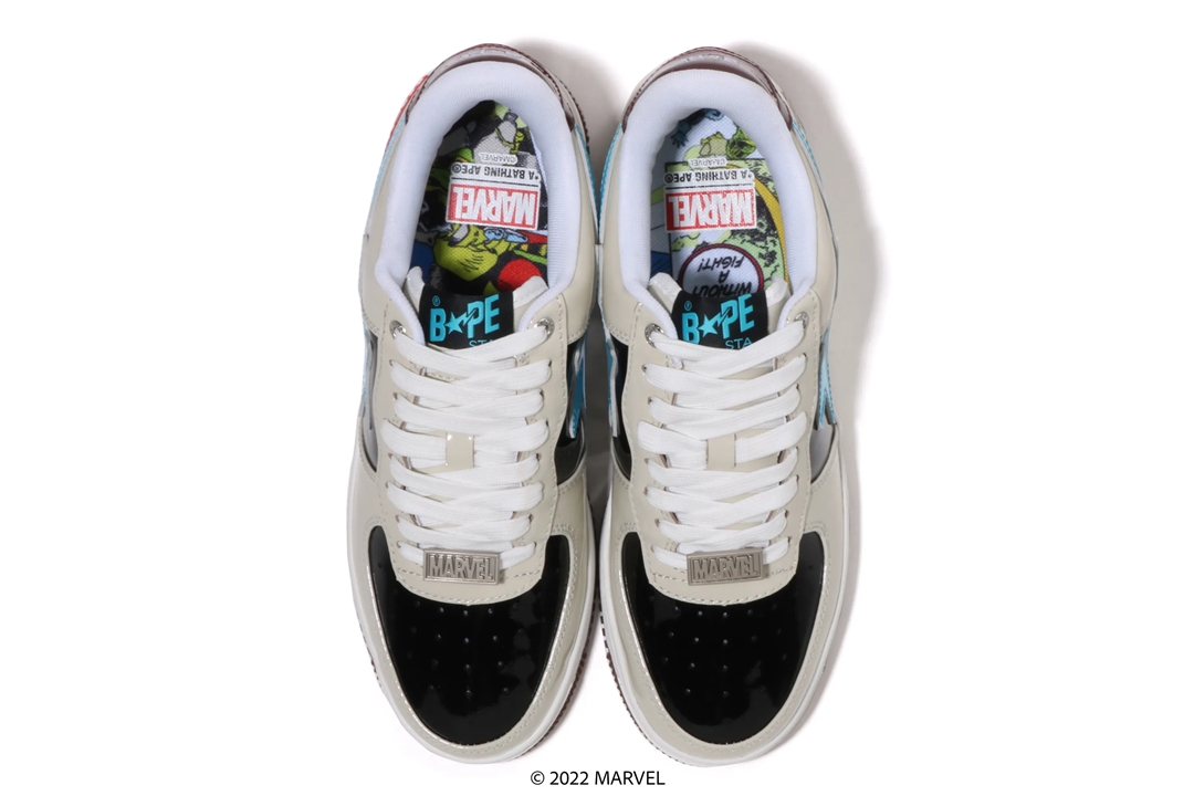 【国内 9/4、11/25、12/11 発売】A BATHING APE BAPE STA × MARVEL (ア ベイシング エイプ ベイプスタ マーベル)