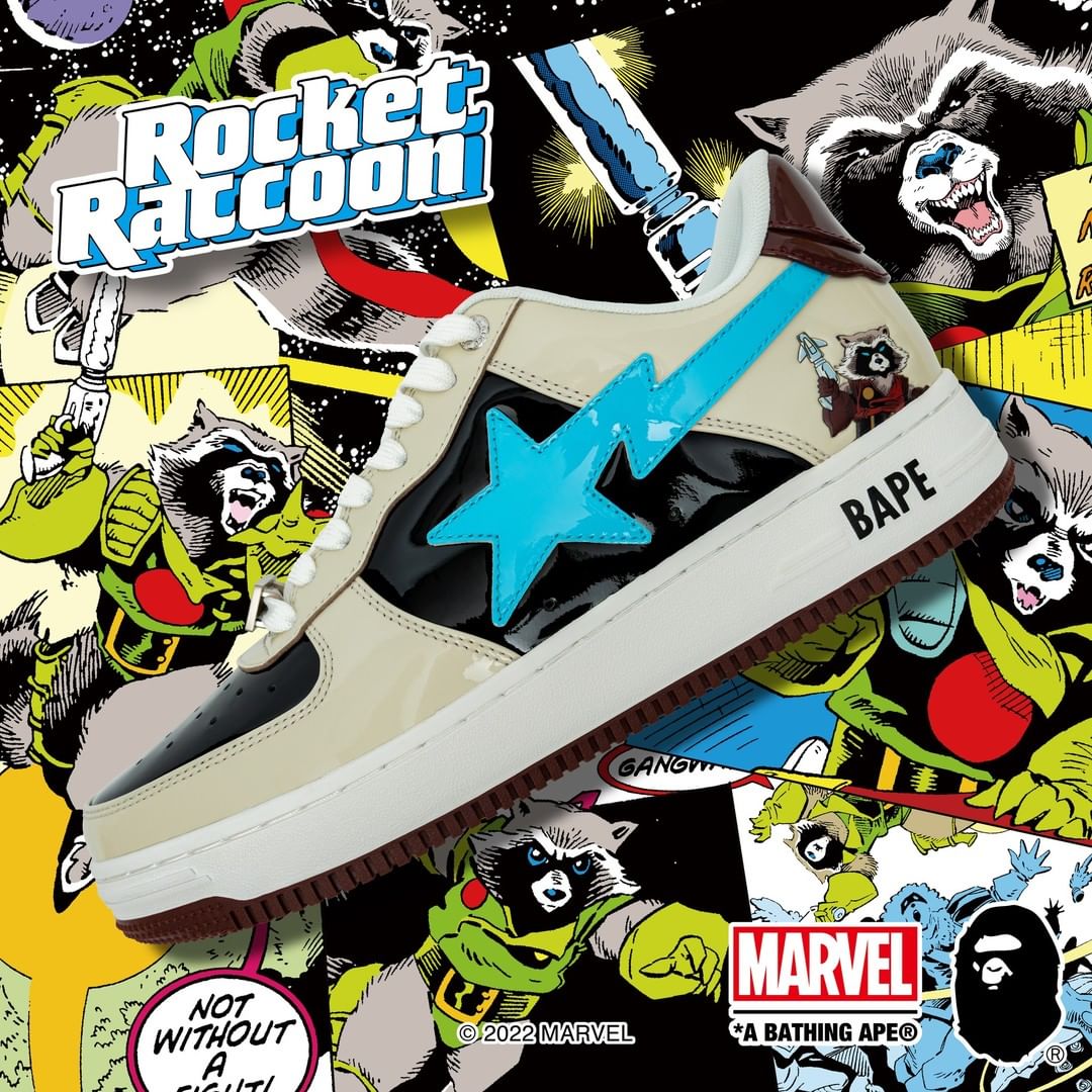 【国内 9/4、11/25、12/11 発売】A BATHING APE BAPE STA × MARVEL (ア ベイシング エイプ ベイプスタ マーベル)