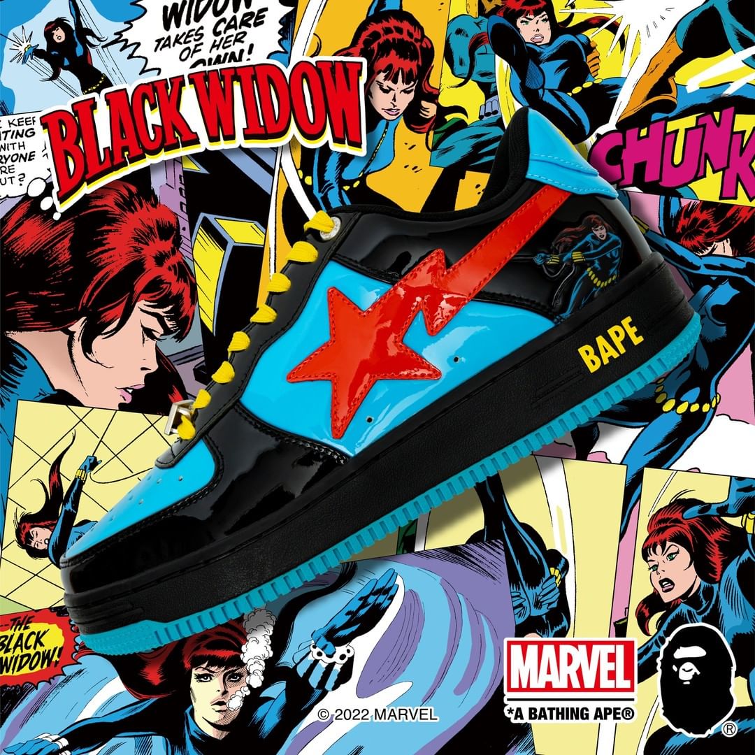 【国内 9/4、11/25、12/11 発売】A BATHING APE BAPE STA × MARVEL (ア ベイシング エイプ ベイプスタ マーベル)