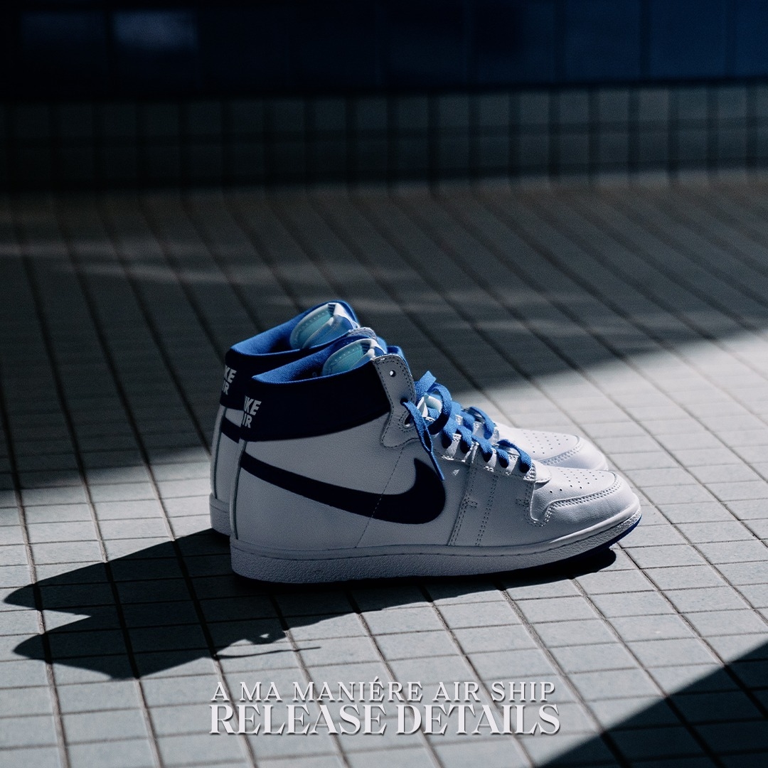 海外 8/26 発売！A Ma Maniére × NIKE AIR SHIP “Game Royal” (ア マ マニエール ナイキ エア シップ “ゲームロイヤル”) [DX4976-141]