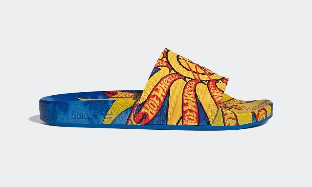 【国内 8/19 発売】Hot Wheels x Sean Wotherspoon x adidas Originalsrs ADILETTE (ホットウィール ショーン・ウェザースプーン アディダス オリジナルス アディレッタ) [GX9756]