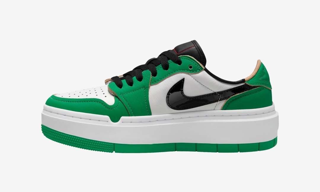 【国内 12/8 発売】ナイキ ウィメンズ エア ジョーダン 1 エレベート ロー “ラッキーグリーン” (NIKE WMNS AIR JORDAN 1 ELEVATE LOW “Lucky Green”) [DQ8394-301]