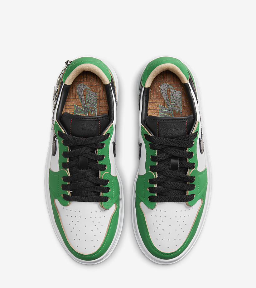 【国内 12/8 発売】ナイキ ウィメンズ エア ジョーダン 1 エレベート ロー “ラッキーグリーン” (NIKE WMNS AIR JORDAN 1 ELEVATE LOW “Lucky Green”) [DQ8394-301]