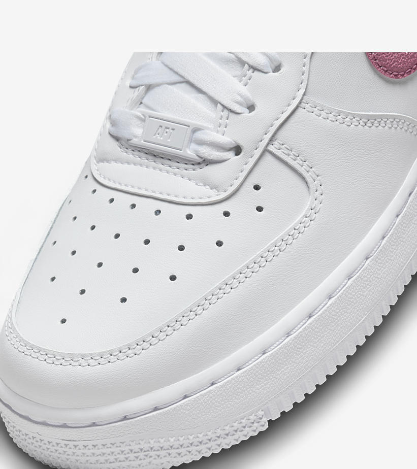 2022年 発売予定！ナイキ エア フォース 1 07 ロー “ホワイト/デザートベリー” (NIKE AIR FORCE 1 07 LOW “White/Desert Berry”) [DQ7569-101]