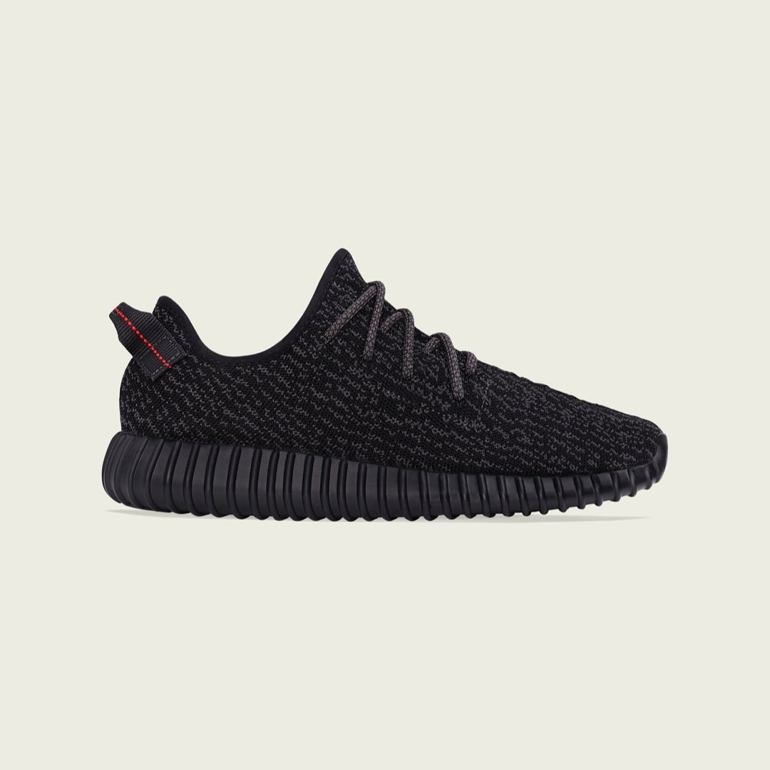 【国内 6/1 リストック】アディダス オリジナルス イージー 350 ブースト “パイレートブラック” (adidas Originals YEEZY 350 BOOST “Pirate Black”)  [BB5350]