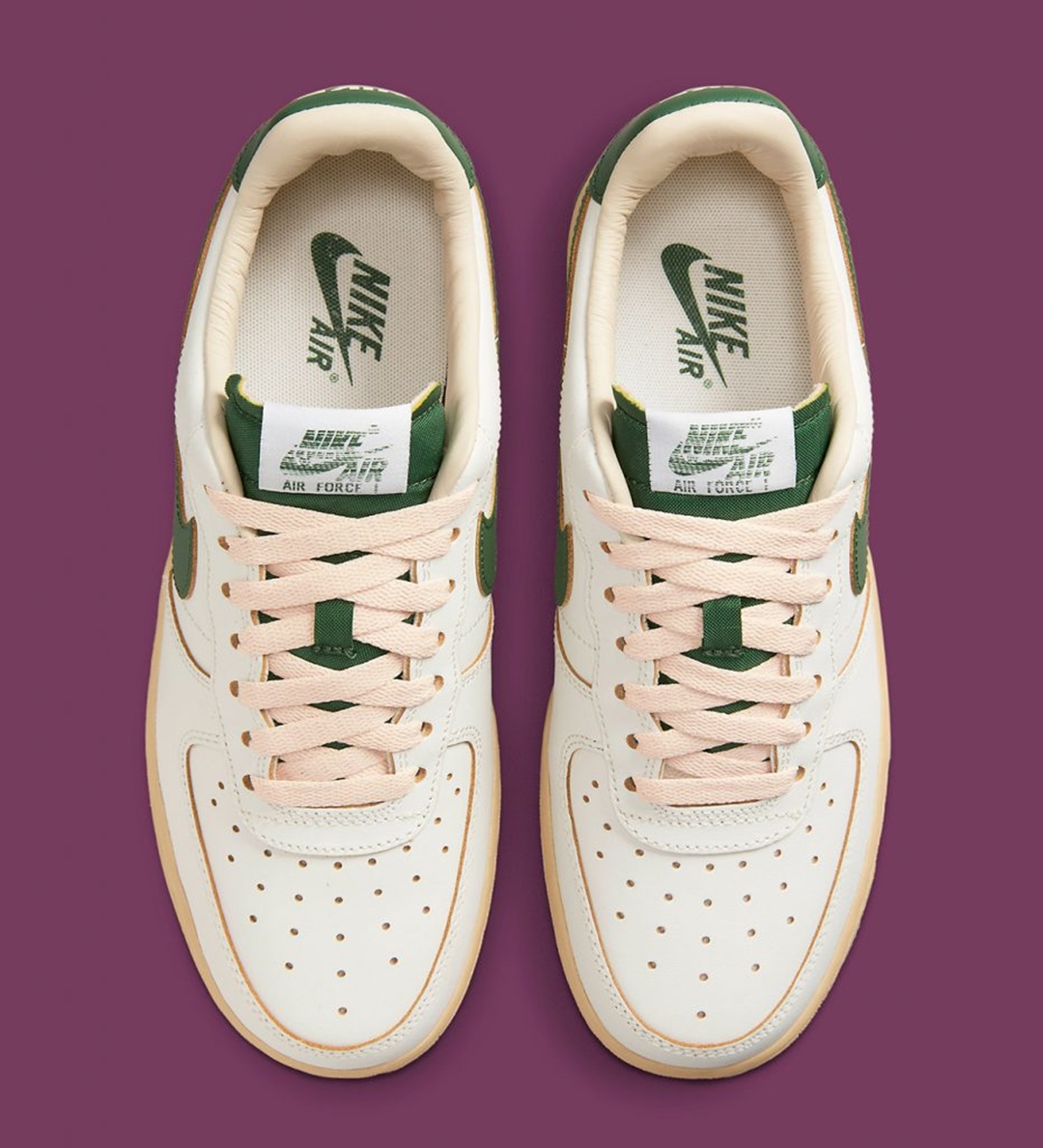 2022年 発売予定！ナイキ エア フォース 1 07 ロー “ホワイト/グリーン/モスリン” (NIKE AIR FORCE 1 07 LOW “White/Green/Muslin”) [DQ7569-101]