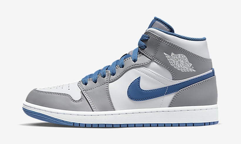 【国内 1/21 発売】ナイキ エア ジョーダン 1 ミッド “トゥルーブルー” (NIKE AIR JORDAN 1 MID “True Blue”) [DQ8426-014]