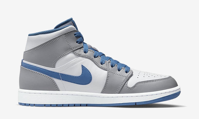 【国内 1/21 発売】ナイキ エア ジョーダン 1 ミッド “トゥルーブルー” (NIKE AIR JORDAN 1 MID “True Blue”) [DQ8426-014]