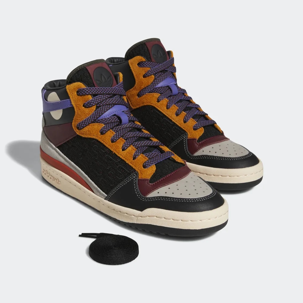 海外発売！adidas Originals FORUM MID “Patchwork/Core Black/Shadow Red” (アディダス オリジナルス フォーラム ミッド “パッチワーク/ブラック/シャドウレッド”) [HP5359]