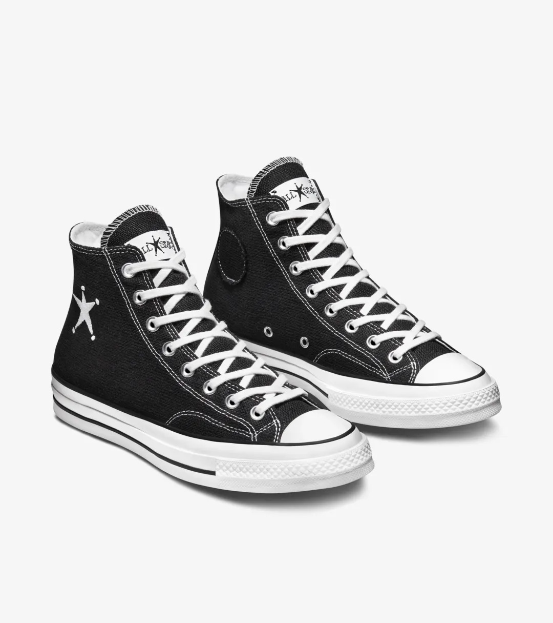 海外 9/1 発売！STUSSY x CONVERSE ALL STAR CHUCK TAYLOR 70 “Black&White” “Surfman” (ステューシー コンバース オールスター チャックテイラー 70 “ブラック&ホワイト” “サーフマン”)