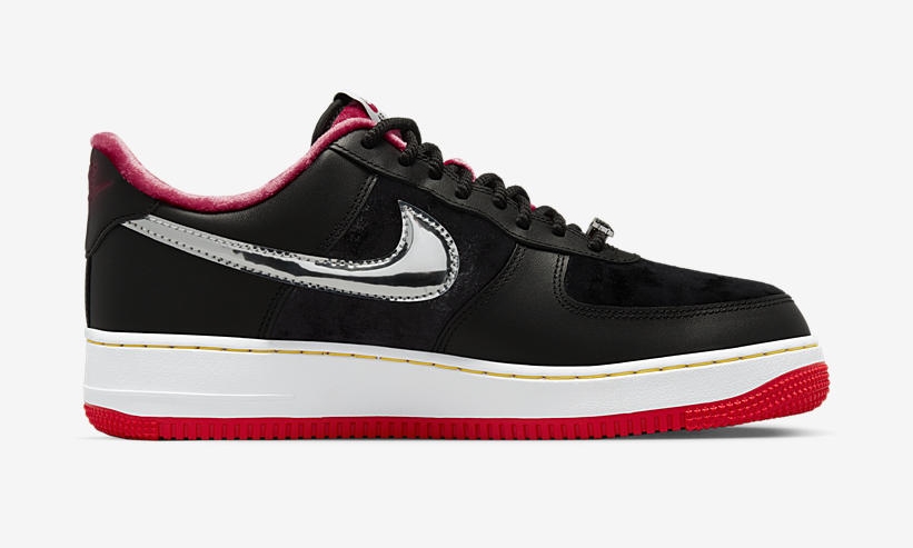 海外 11/10 発売予定！ナイキ エア フォース 1 07 ロー “H-Town/ブラック/レッド” (NIKE AIR FORCE 1 07 LOW “H-Town/Black/Red”) [DZ5427-001/DZ5296-001]