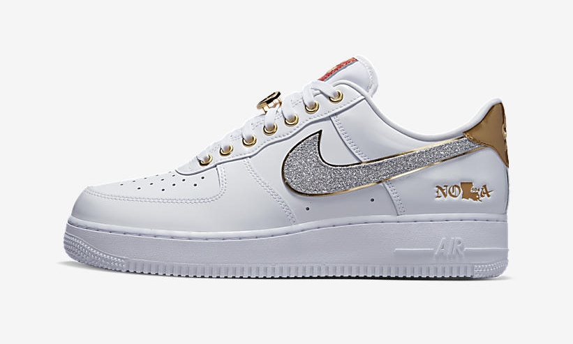 海外 10/27 発売予定！ナイキ エア フォース 1 ロー “ノラ/ホワイト/ゴールド” (NIKE AIR FORCE 1 LOW “NOLA/White/Gold”) [DZ5425-100/DZ5292-100]