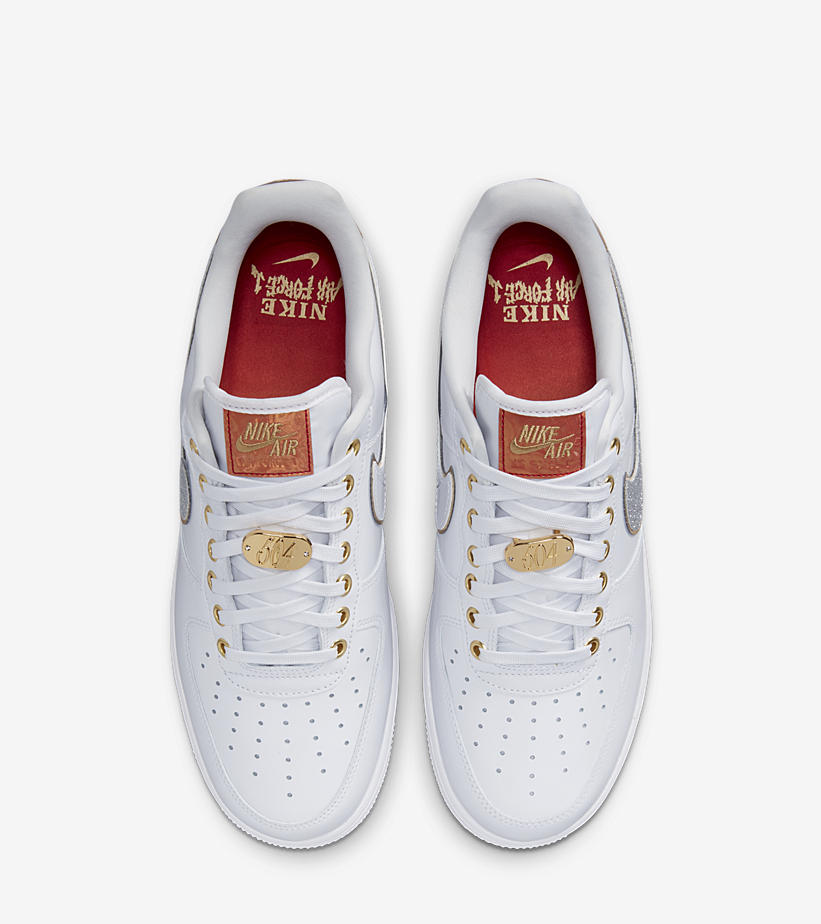 海外 10/27 発売予定！ナイキ エア フォース 1 ロー “ノラ/ホワイト/ゴールド” (NIKE AIR FORCE 1 LOW “NOLA/White/Gold”) [DZ5425-100/DZ5292-100]