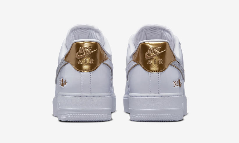 海外 10/27 発売予定！ナイキ エア フォース 1 ロー “ノラ/ホワイト/ゴールド” (NIKE AIR FORCE 1 LOW “NOLA/White/Gold”) [DZ5425-100/DZ5292-100]