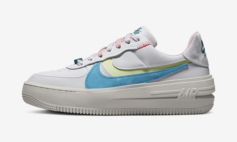 2022年 発売予定！ナイキ エア フォース 1 ロー プラットフォーム “ホワイト/ブルー/ピンク” (NIKE AIR FORCE 1 LOW PLTAFORM/PLT.AF.ORM “White/Blue/Pink”) [DZ5197-100]