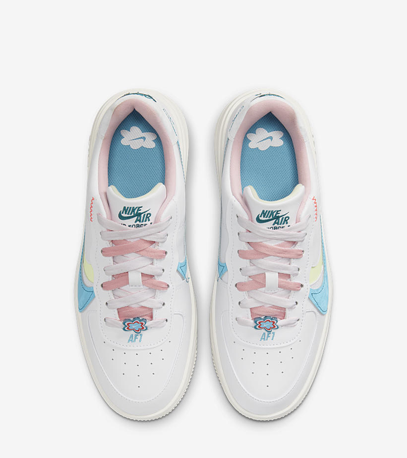 2022年 発売予定！ナイキ エア フォース 1 ロー プラットフォーム “ホワイト/ブルー/ピンク” (NIKE AIR FORCE 1 LOW PLTAFORM/PLT.AF.ORM “White/Blue/Pink”) [DZ5197-100]