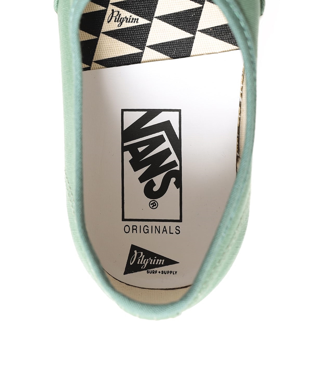 9月上旬 発売！VANS VAULT x Pilgrim Surf+Supply AUTHNTIC LX “Green/Marshmallow” (バンズ ヴォルト ピルグリム サーフ+サプライ オーセンティック “グリーン/マシュマロ”)