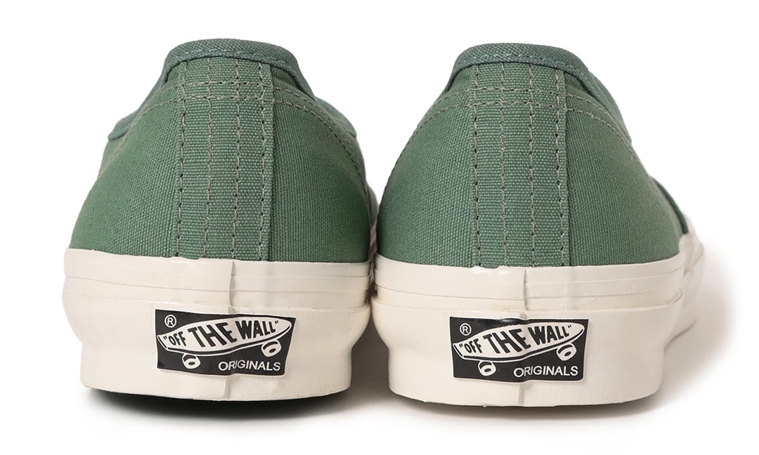 9月上旬 発売！VANS VAULT x Pilgrim Surf+Supply AUTHNTIC LX “Green/Marshmallow” (バンズ ヴォルト ピルグリム サーフ+サプライ オーセンティック “グリーン/マシュマロ”)