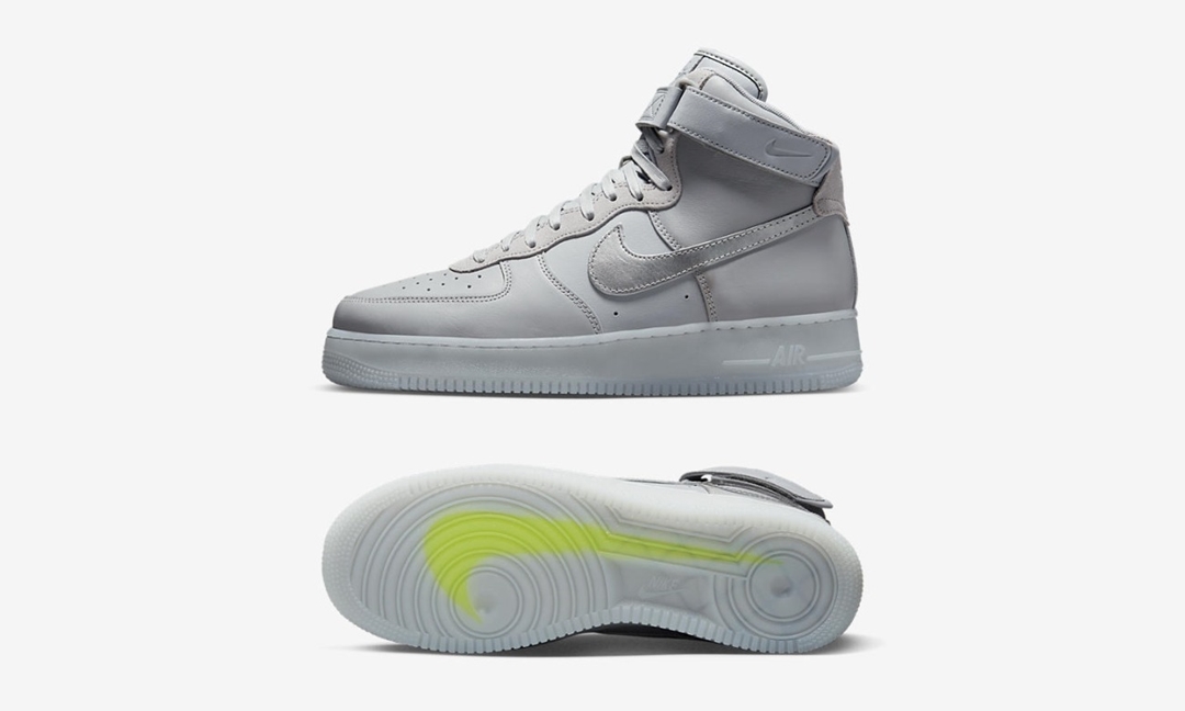 2022年 発売予定！ナイキ エア フォース 1 ハイ “グレー/アンダースウッシュ” (NIKE AIR FORCE 1 HIGH “Grey/Under Swoosh”) [DZ5428-001]