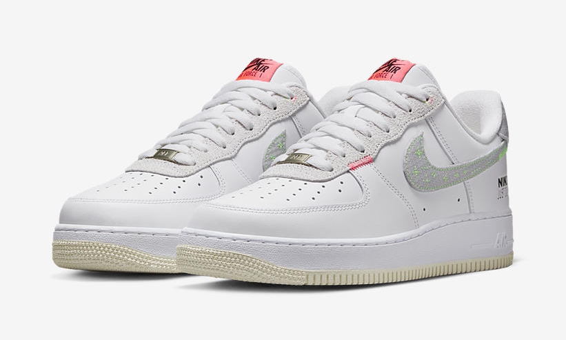 2022年 発売予定！ナイキ エア フォース 1 ロー “ジャストドイットステッチ/ホワイト” (NIKE AIR FORCE 1 LOW “Just Do It Stitch/White”) [FB1853-111]