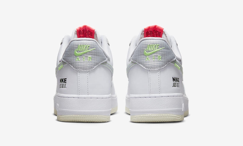 2022年 発売予定！ナイキ エア フォース 1 ロー “ジャストドイットステッチ/ホワイト” (NIKE AIR FORCE 1 LOW “Just Do It Stitch/White”) [FB1853-111]