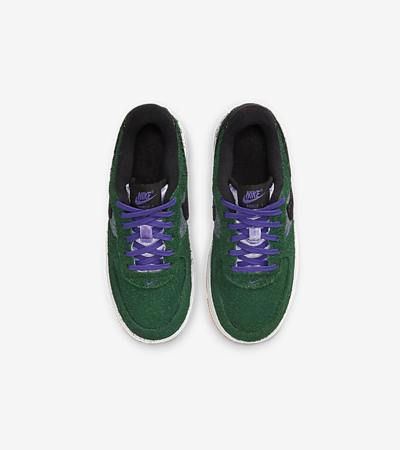 2022年 発売予定！ナイキ GS エア フォース 1 ロー “シャギーグリーンスエード” (NIKE GS AIR FORCE 1 LOW “Shaggy Green Suede”) [DZ5289-300]