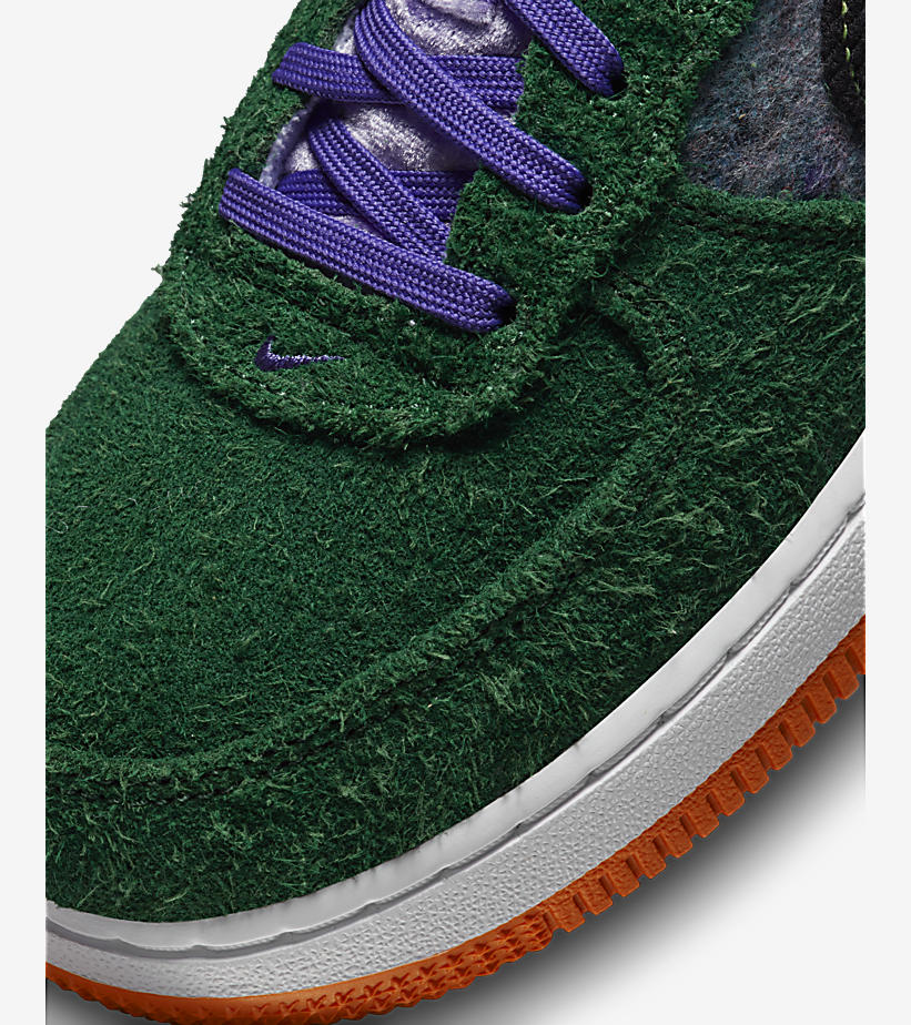 2022年 発売予定！ナイキ GS エア フォース 1 ロー “シャギーグリーンスエード” (NIKE GS AIR FORCE 1 LOW “Shaggy Green Suede”) [DZ5289-300]