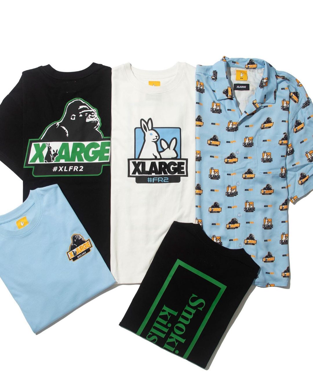 【第6弾】9/3 発売！XLARGE × #FR2 コラボレーション (エクストララージ エフアールツー)