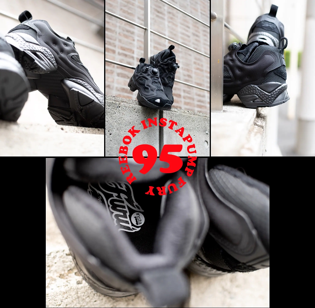 【発売中】リーボック インスタ ポンプ フューリー 95 “トリプルブラック” (REEBOK INSTA PUMP FURY 95 “Triple Black”) [GY1636]