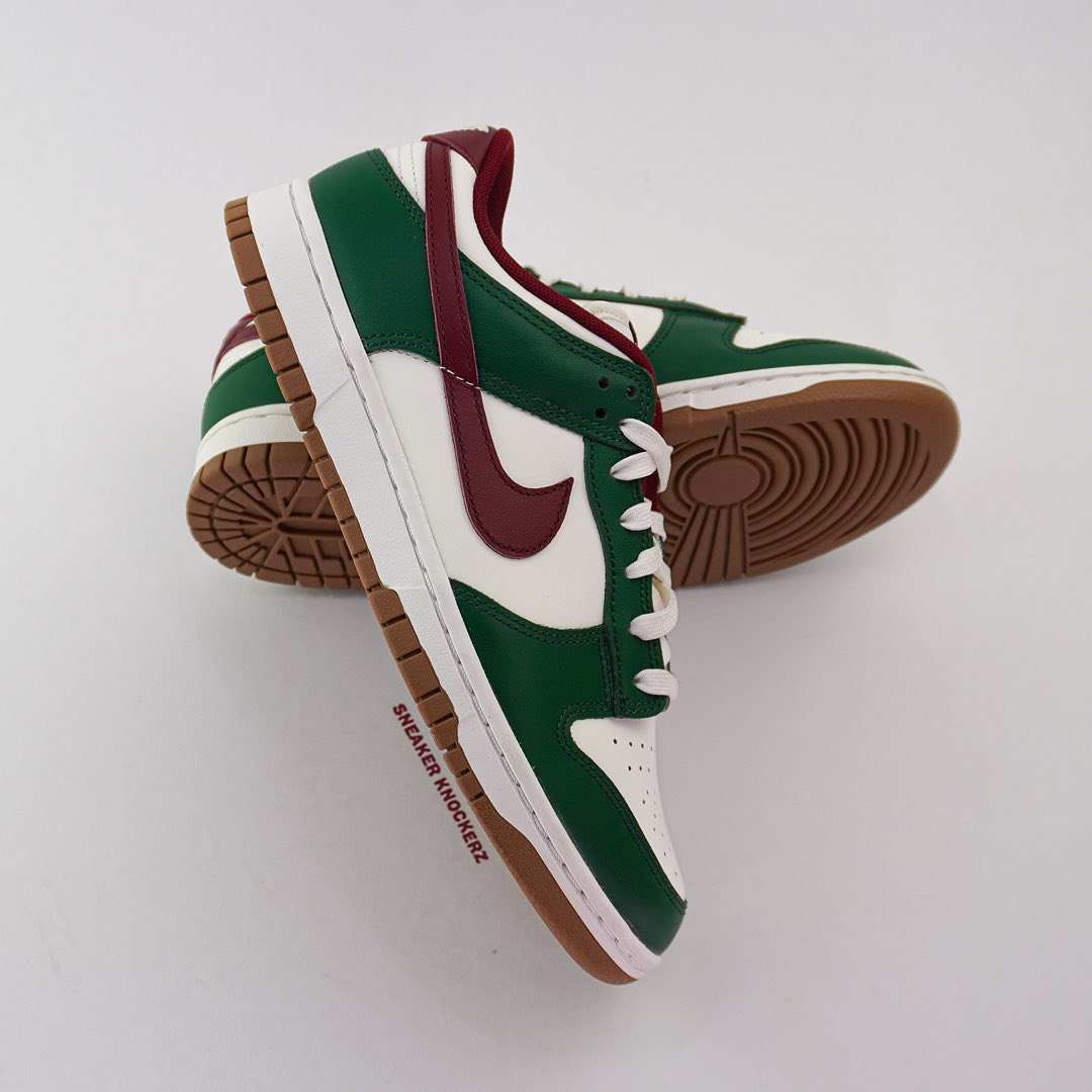 海外 10/1 発売予定！ナイキ ダンク ロー “ゴージグリーン/ホワイト/チームレッド” (NIKE DUNK LOW “Gorge Green/White/Team Red”) [FB7160-161]