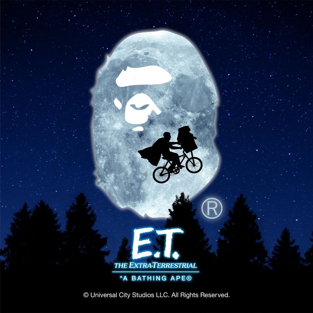 A BATHING APE × E.T. collectionが9/3 発売 (ア ベイシング エイプ イーティー)