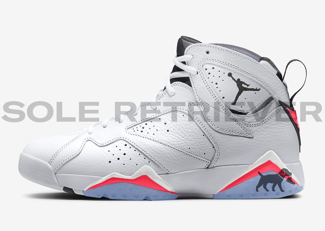 【国内 6/30 発売予定】ナイキ エア ジョーダン 7 レトロ “ホワイト/インフラレッド” (NIKE AIR JORDAN 7 RETRO “White Infrared”) [CU9307-160/DQ6040-160]