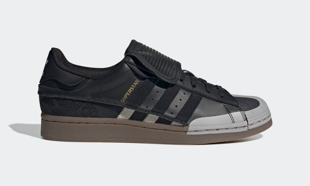 アディダス スーパースター×サンバをドッキングさせた新スーパースター “コアブラック”が9/2 発売 (adidas Originals SUPERSTAR “Core Black”) [HP6178]