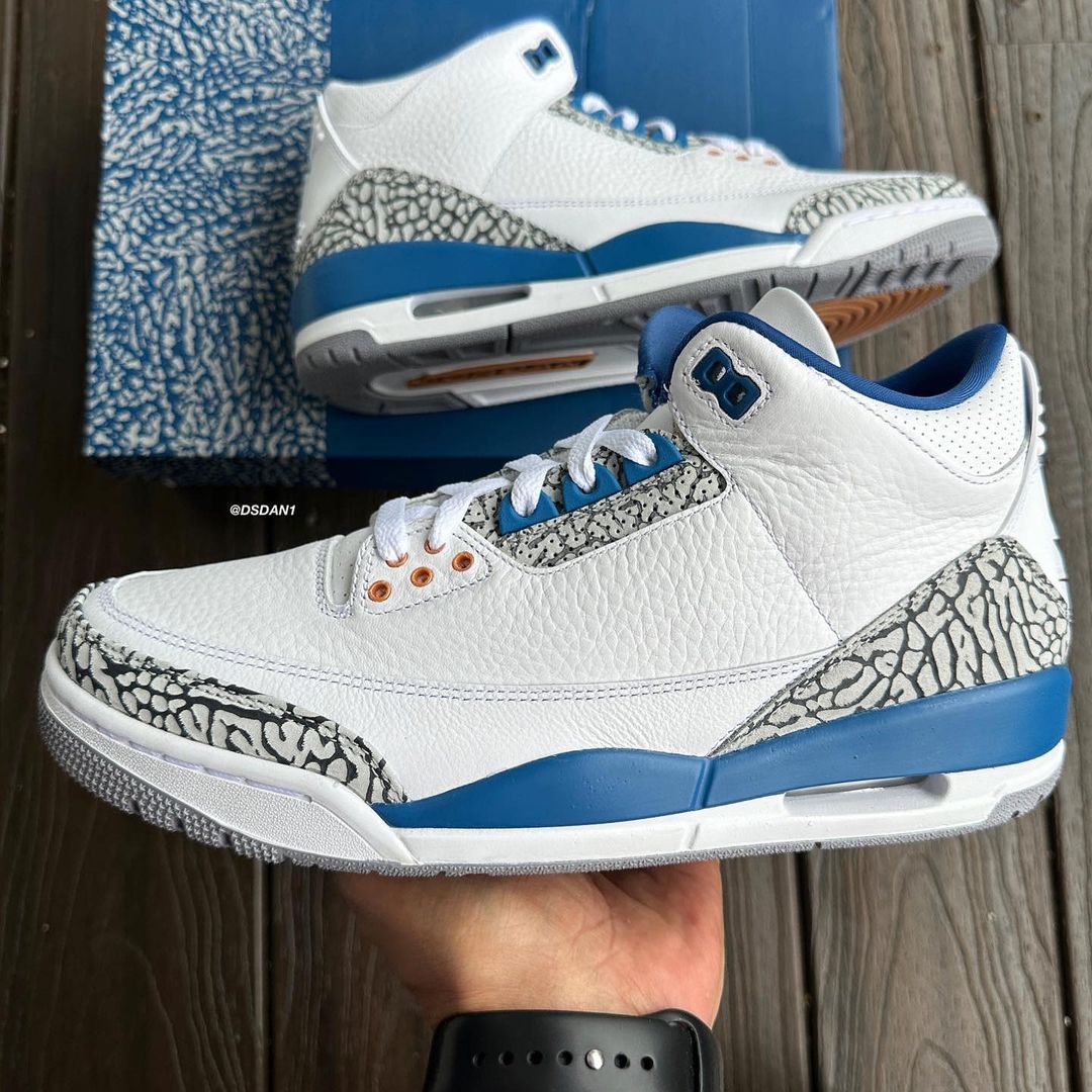 NIKE AIR JORDAN 3 RETRO UNC 27.0