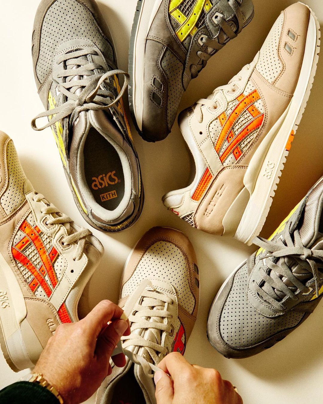 【国内 2/6、2/27 発売】KITH x ASICS GEL-LYTE III Remastered “Super Yellow/Super Orange” (キス アシックス ゲルライト 3 リマスタード “スーパーイエロー/スーパーオレンジ”)