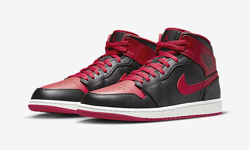 【国内 1/1 発売】ナイキ エア ジョーダン 1 ミッド “ブレッドトゥ” (NIKE AIR JORDAN 1 MID “Bred Toe”) [DQ8426-060]