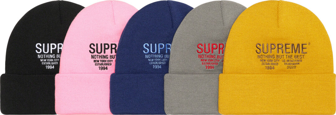 【ハット キャップ/HATS CAPS まとめ】シュプリーム (SUPREME) 2022 FALL/WINTER コレクション (2022年 秋冬)