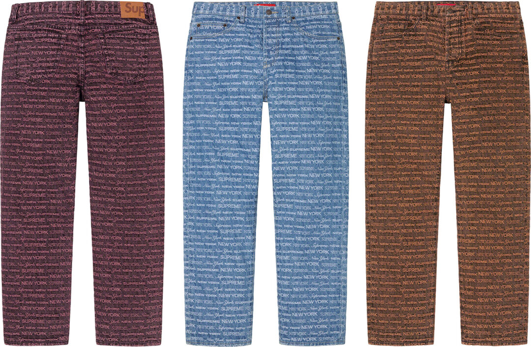 【パンツ/PANTS まとめ】シュプリーム (SUPREME) 2022 FALL/WINTER コレクション (2022年 秋冬)