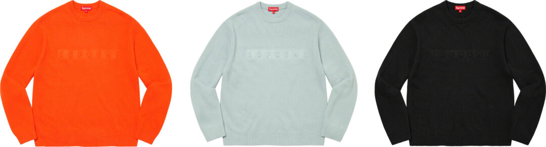 【トップス/セーター TOPS/SWEATERS まとめ】 シュプリーム (SUPREME) 2022 FALL/WINTER コレクション (2022年 秋冬)